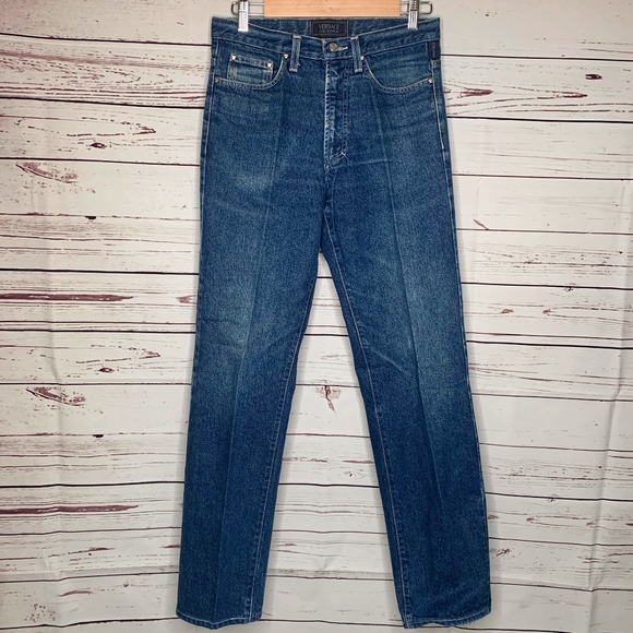 Versace Jeans Collection Denim - Versace Jeans | High Rise Straight Leg Jean